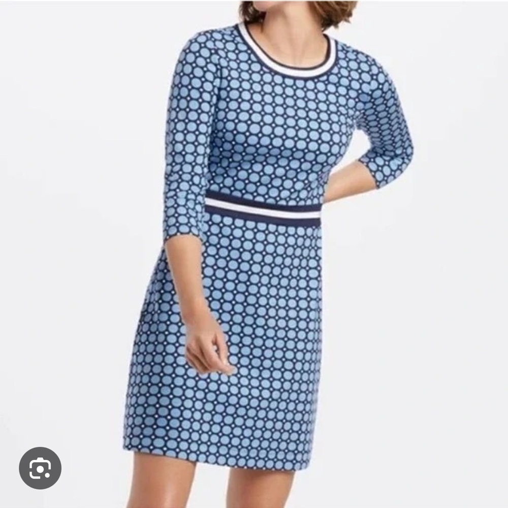 Draper James navy Ponte dress Size M